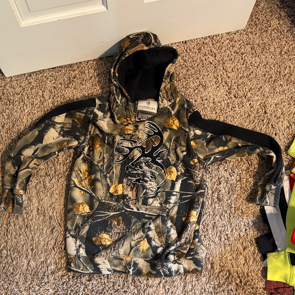 Legendary Whitetails Kids Camouflage Hoodie